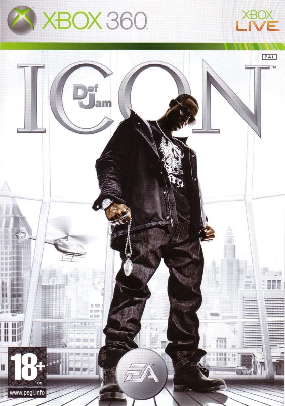 Def Jam Icon box art for Xbox 360
